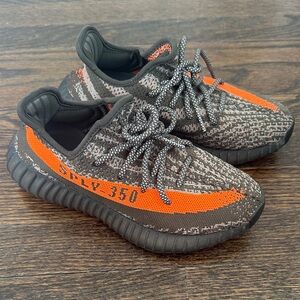 Yeezy Athletic Shoes - Black and Orange